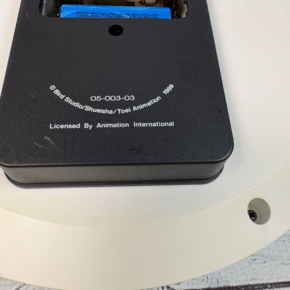 Dragon Ball Z Wall Clock 9.75" Perfect CELL  Smash Aqua Blue Yellow Bird Studio - Picture 3 of 3